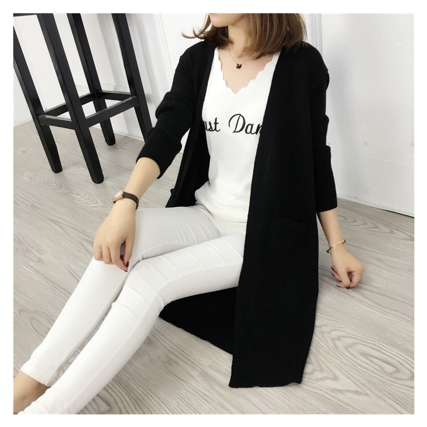 Áo Cardigan dáng dài hàng đẹp loại 1 | BigBuy360 - bigbuy360.vn