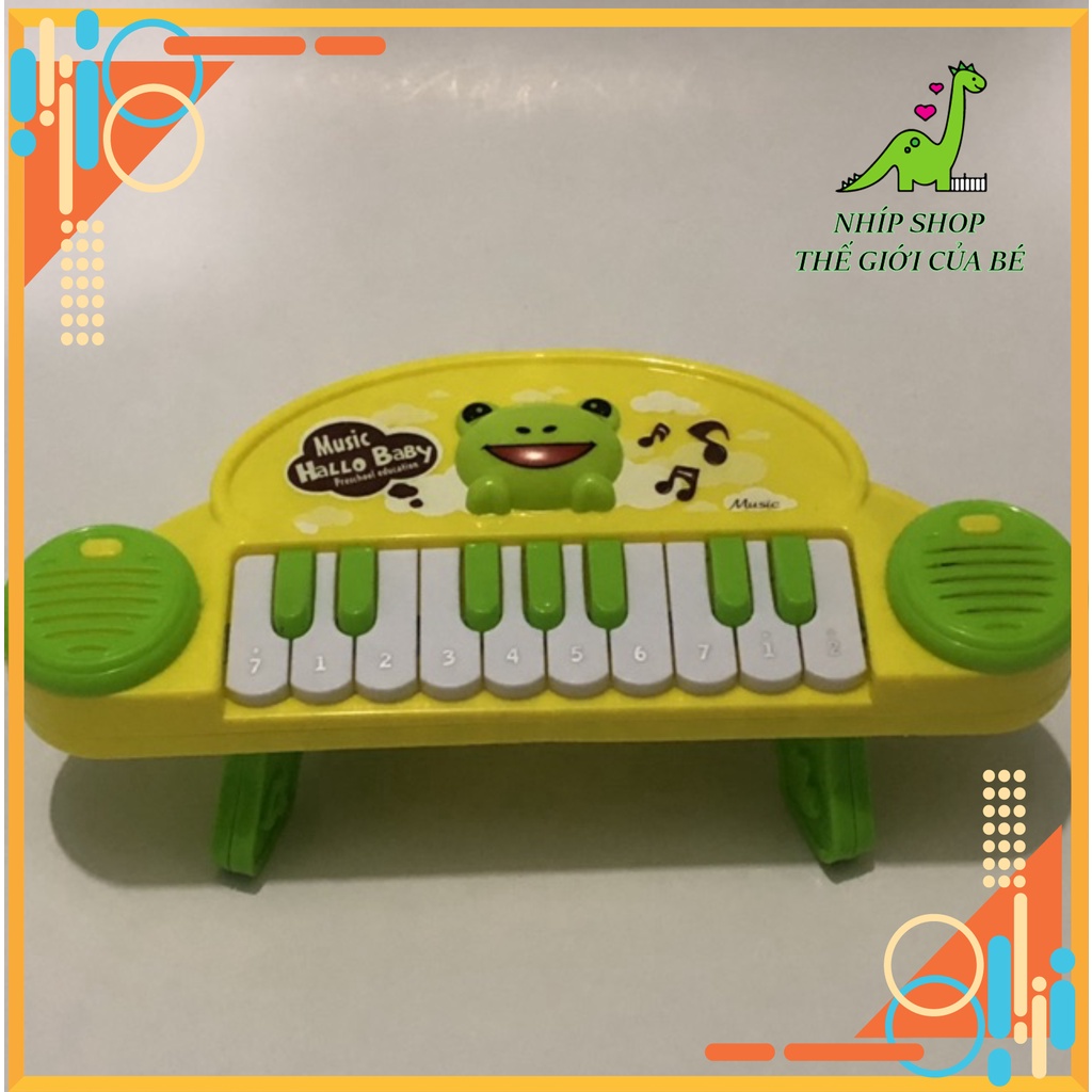 [ PIN NHẠC] ĐỒ CHƠI ĐÀN PIANO CÓ CHÂN CHO BÉ