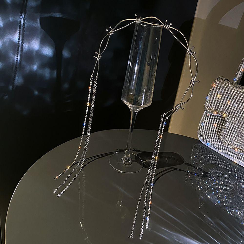 Băng Đô Cài Tóc VANES1 Bằng Hợp Kim Thời Trang Cho Cô Dâu