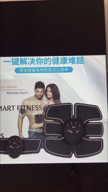 MÁY MASSAGE XUNG ĐIỆN CHUYÊY TẬP GYM TĂNG CƠ SĂN CHẮC,GIẢM MỠ,TẠO CƠ BỤNG 6 MÚICBeauty. Body- Mobile- Gym )₫152.000