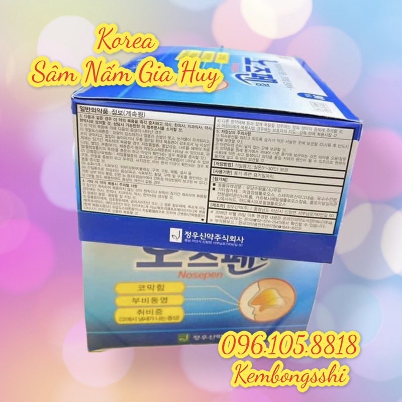 Viên Xo.ang Hàn Quốc, Hộp 90 Gói