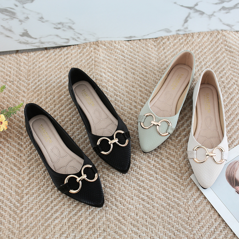 Giày YOZOH đế bằng trẻ trung cho nữ size 35-40 | BigBuy360 - bigbuy360.vn