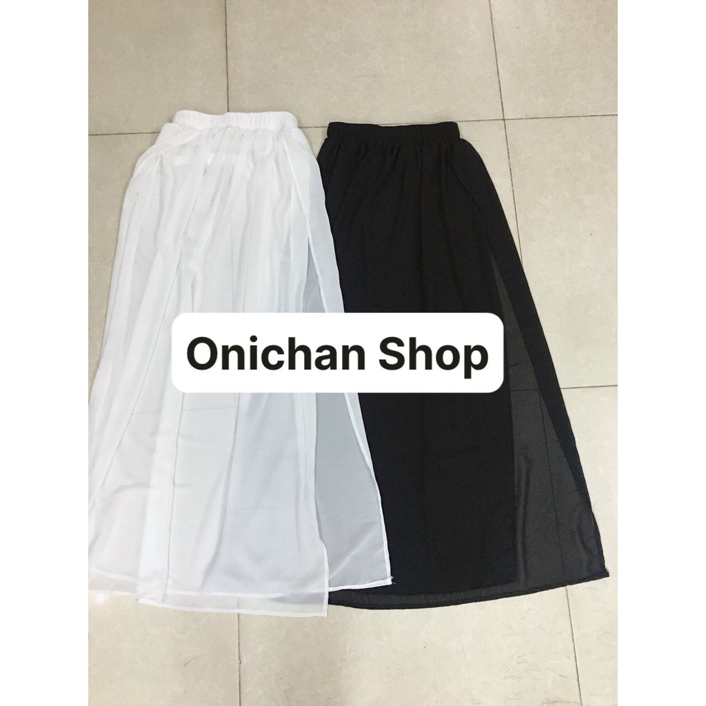 Chân Váy Voan Dài Đi Biển Ba Màu, Chân Váy Xẻ Tà Sang Trọng [Ảnh Chụp Thật]  - OQ069 | BigBuy360 - bigbuy360.vn