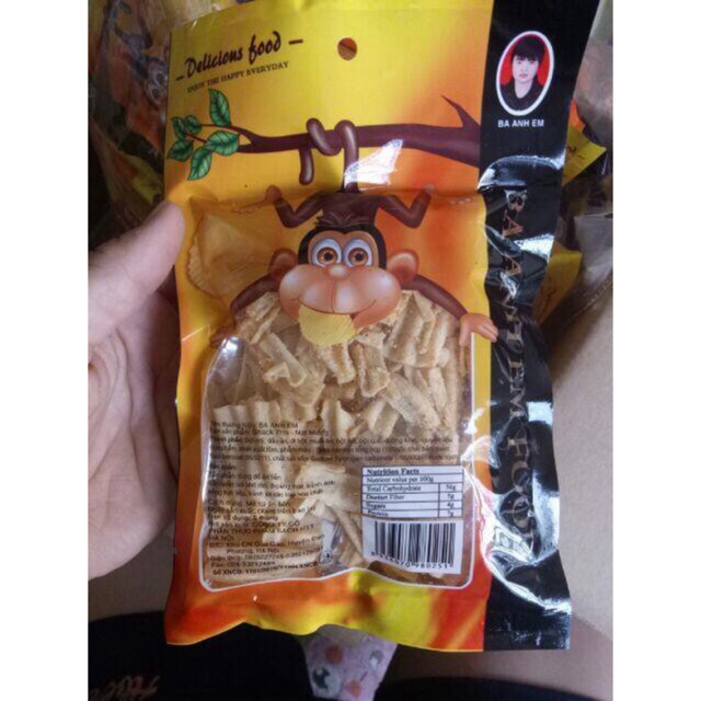 Sỉ 10 gói snack pho mát khỉ giòn ngon