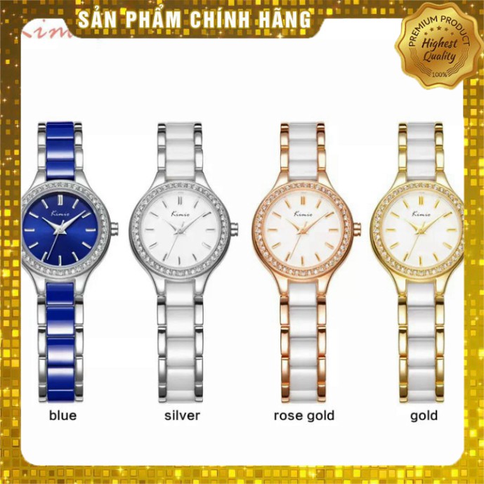 Đồng hồ nữ Kimio 6133 dây thép ko gỉ hàng cao cấp