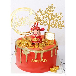 Mô hình ông thần tài vui vẽ