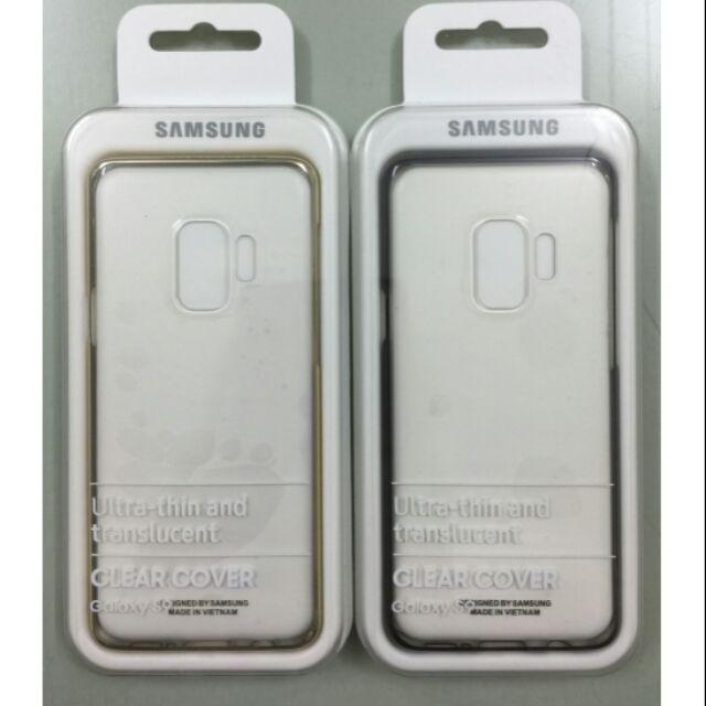 Ốp hãng trong viền màu samsung S9