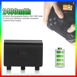 Pin Sạc 2400mah Kèm Dây Cáp Usb Cho Tay Cầm Chơi Game Xbox One