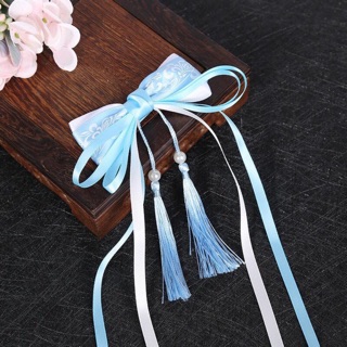 Kẹp tóc nơ cổ trang