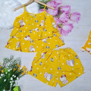 Bộ lụa Hàn mặc nhà