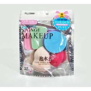 Set 6 Bộ Mút Tán Kem Nền Makeup