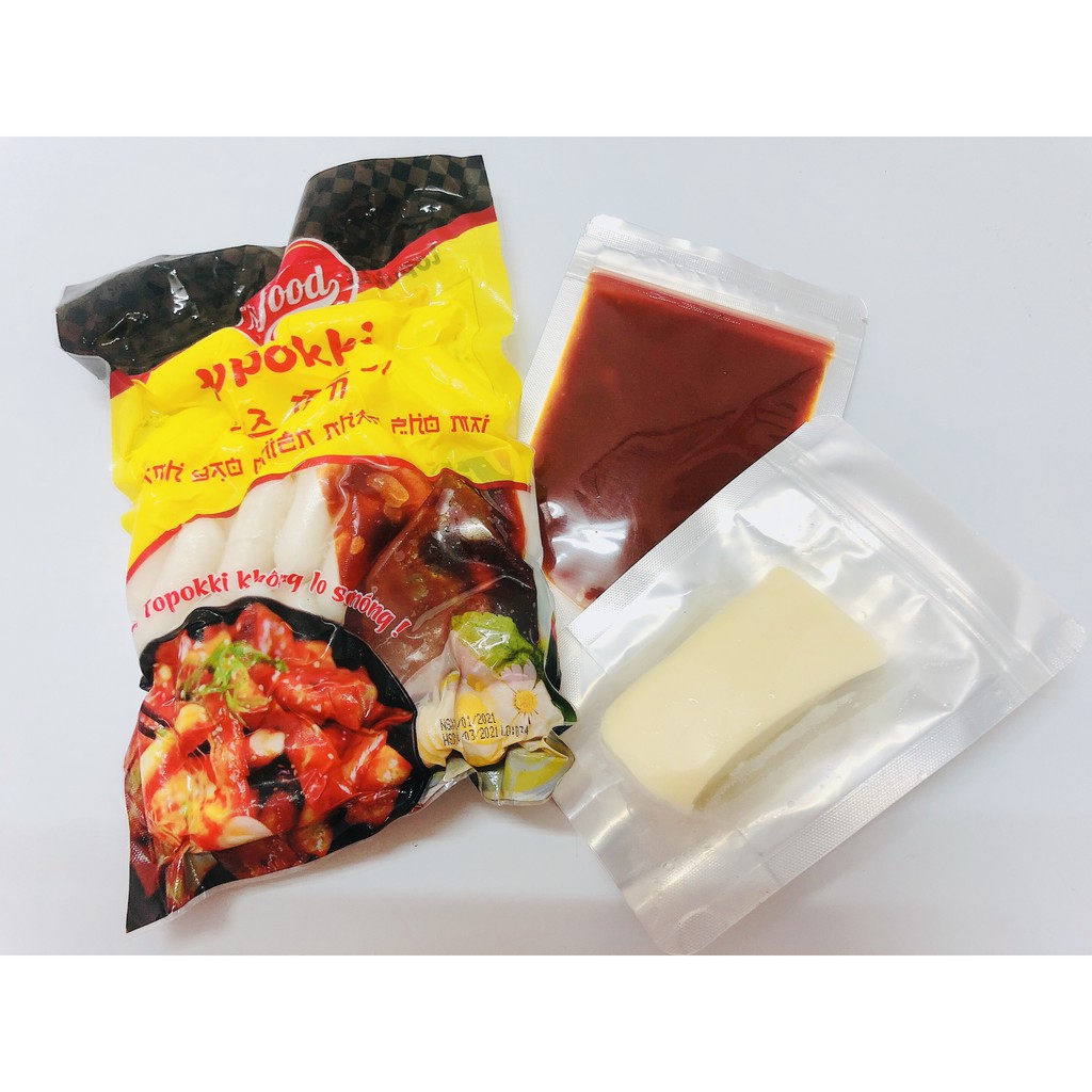SET BÁNH GẠO PHÔ MAI JoFOOD KÈM SỐT , MOZA, MÌ HÀN QUỐC,PHÔ MAI,..