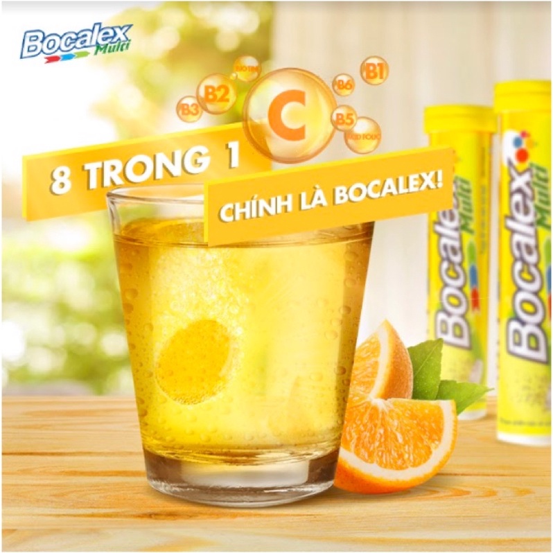 ✅ Sủi Bocalex Multi giúp bổ sung vitamin, tăng sức đề kháng cho cơ thể