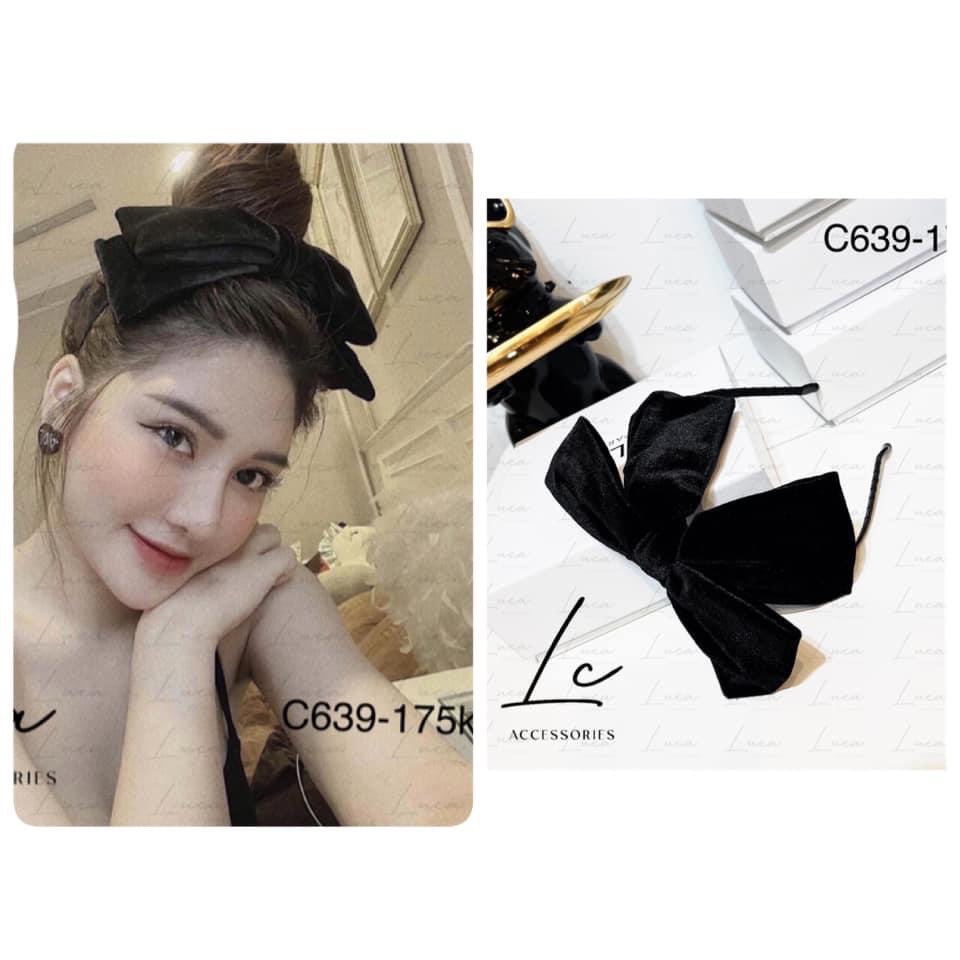 Băng Đô Nơ Nhung / Bờm Nơ Nhung, Phụ Kiện Tóc Nữ sang trọng ,quyến rũ - Hari Korea Accessories