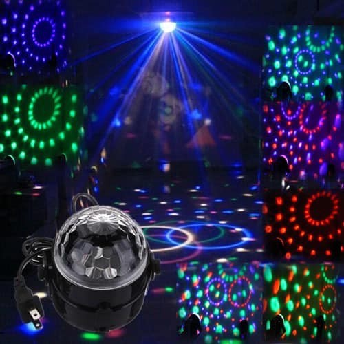 ĐÈN NHÁY XOAY LAZER QUẢ CẦU CÓ ĐIỀU KHIỂN TỪ XA