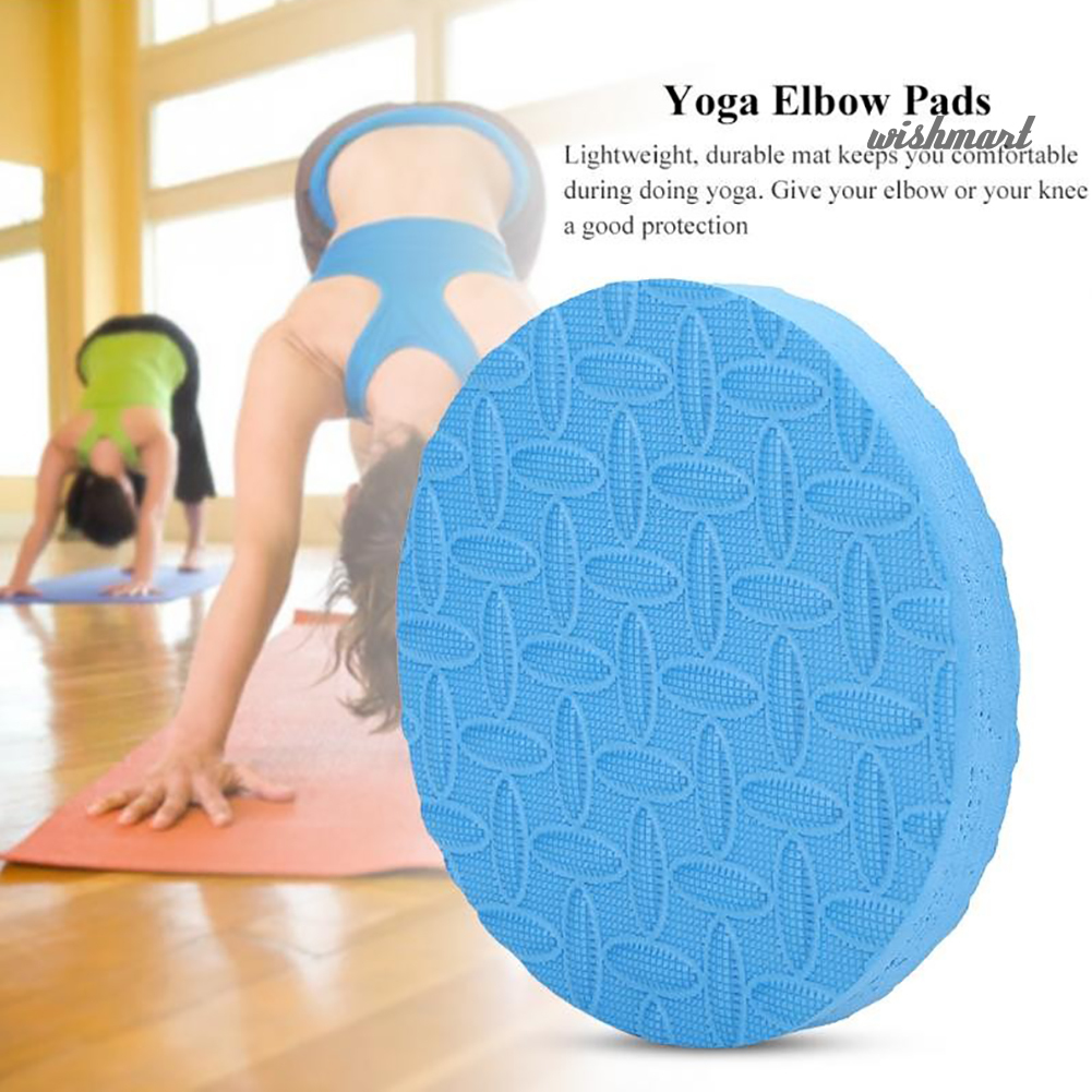 (Wish) 2 Miếng Đệm Bảo Vệ Đầu Gối Tập Yoga 2 Màu