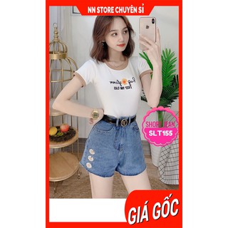 QUẦN SHORT JEAN CỰC CHẤT SLT155 ⚡ẢNH THẬT