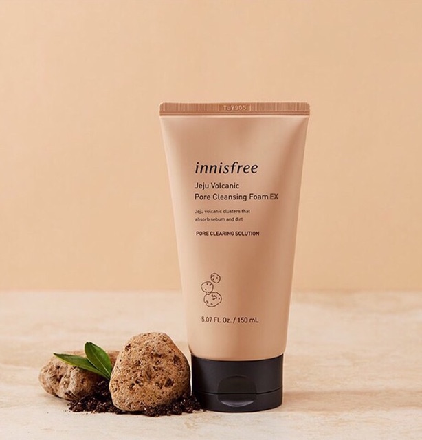 Combo Sữa Rửa Mặt + Mặt Nạ Đất Sét Innisfree Super Volcanic Pore Clay Mask 2X