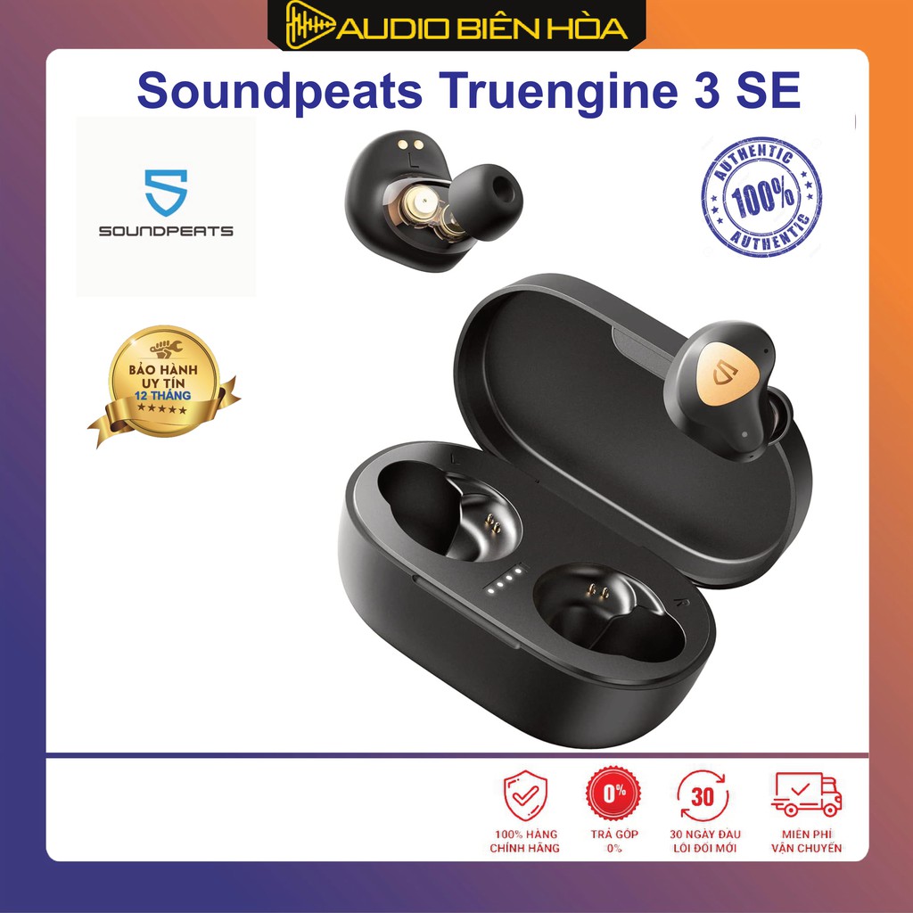 [Mã SKAMPUSHA7 giảm 8% đơn 250k]Tai nghe SoundPeats Truengine 3 SE - Chính Hãng - Bảo hành 12 tháng đổi mới