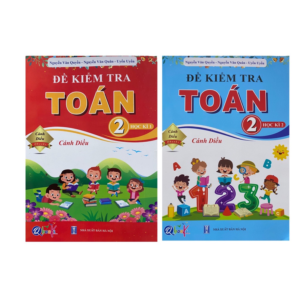Sách - Combo Đề kiểm tra toán 2 ( Cánh diều )