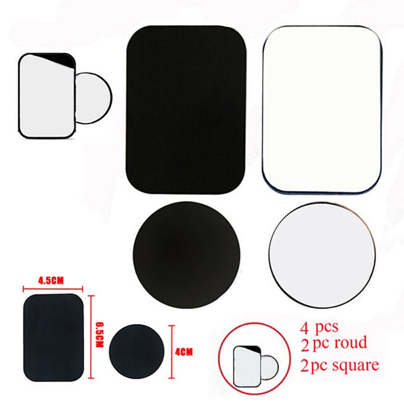 Set 4 Miếng Dán Kim Loại Cho Điện Thoại Giá Đỡ | BigBuy360 - bigbuy360.vn