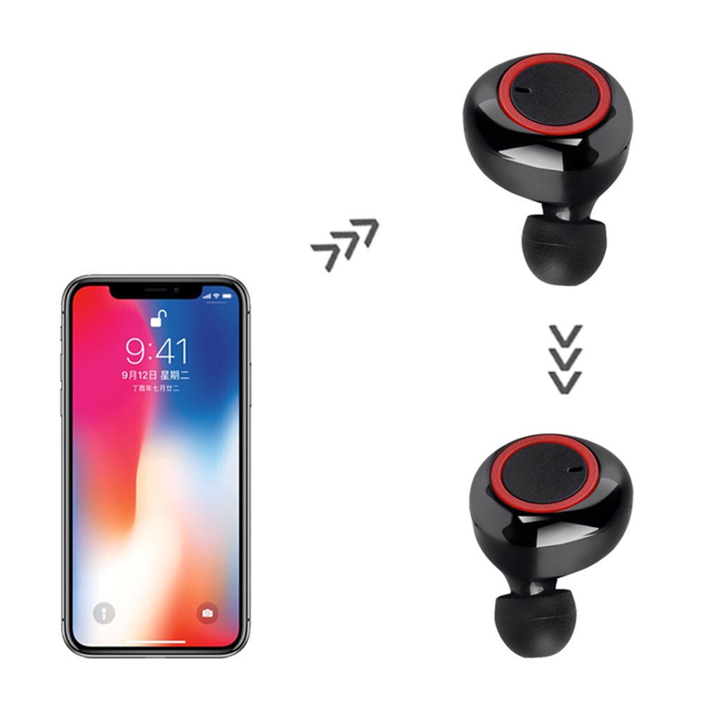 Y50 Tai nghe nhét tai thể thao không dây bluetooth 5.0 sức chứa lớn