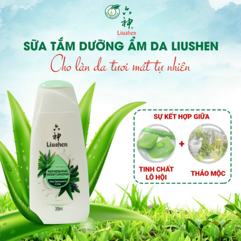 MUA 1 TẶNG 1 SỮA TẮM LIUSHEN THỂ TÍCH 200ML