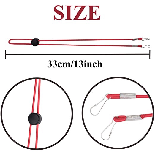 Dây Đeo Khẩu Trang / Dây Đeo Cổ / Giá Đỡ Tai Chống Thất Lạc Có Thể Điều Chỉnh