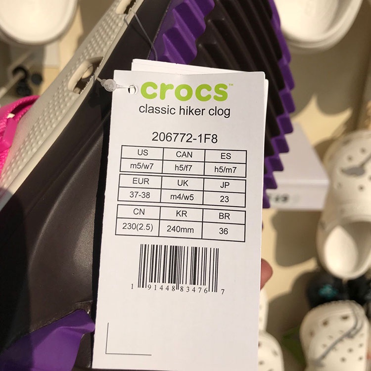 Dép Crocs Tăng Chiều Cao Thiết Kế Đục Lỗ Phong Cách Cổ Điển Thời Trang Đi Biển Cho Cặp Đôi206772