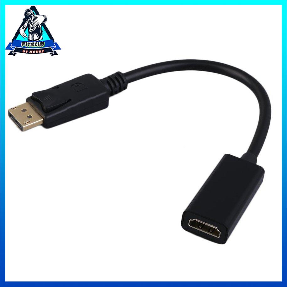 Cổng hiển thị DP đến Bộ điều hợp tương thích HDMI Đầu nối cáp hiển thị 1080P M / F [8/19]