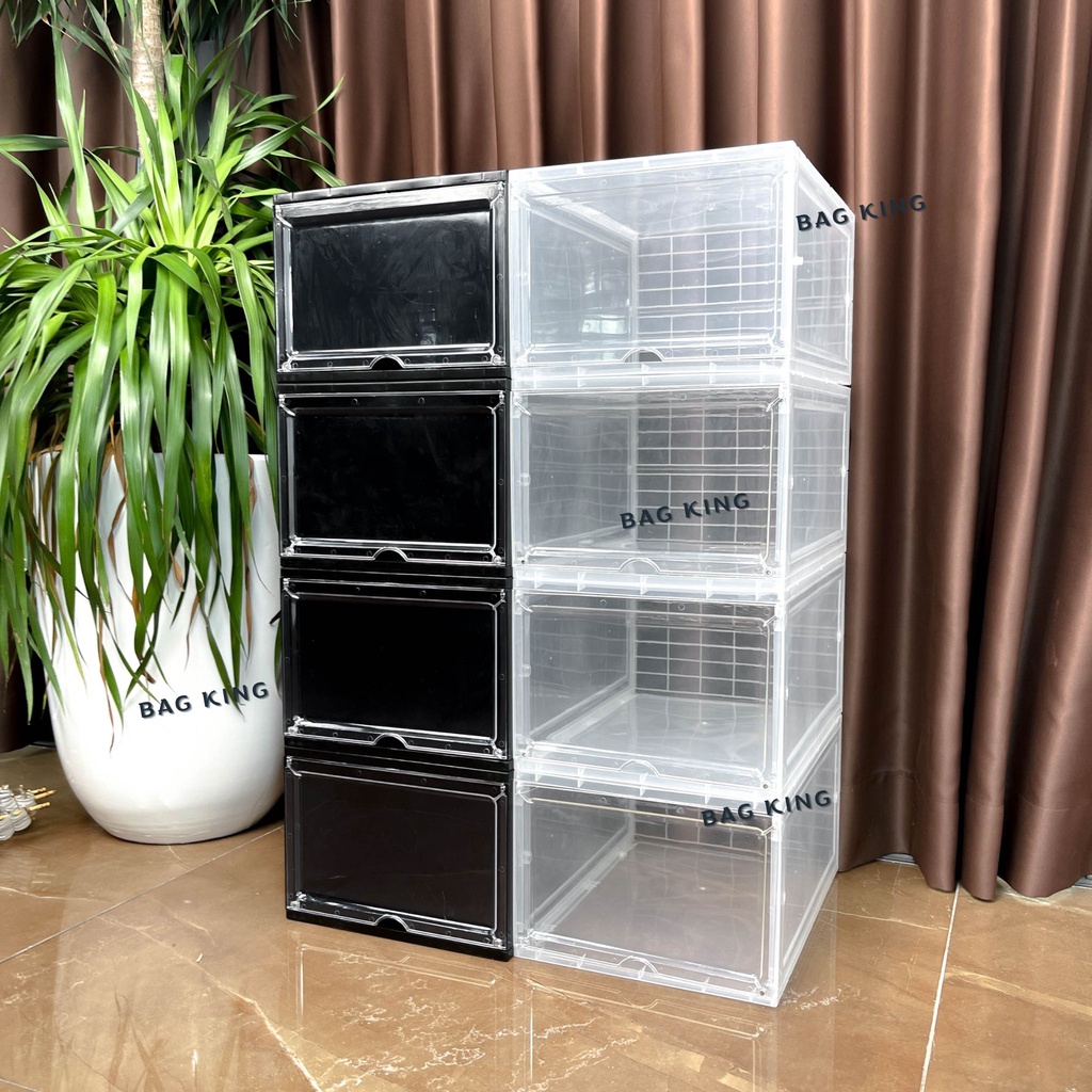 Combo 10 Hôp Đựng Giày Xịn, Nắp Hút Nam Châm, Hộp Đựng Giày