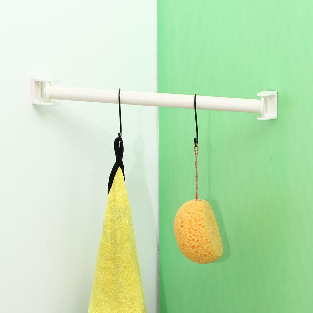 UUMIR Bộ 2 Giá Đỡ Treo Rèm Cửa Nhà Tắm Đa Năng Tùy Chỉnh Tiện Dụng