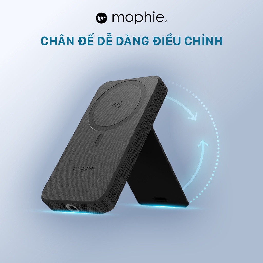 Sạc dự phòng Mophie Snap+ Powerstation Stand 10,000mAh Hàng chính hãng