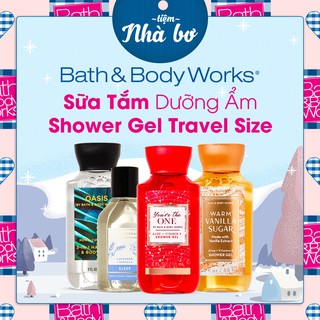 [Hàng USA] Sữa tắm dưỡng ẩm làn da Bath and Body Works Travel Size