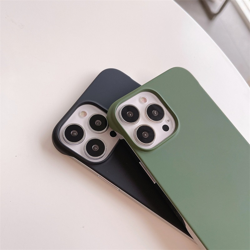 Ốp Điện Thoại PC Cứng Mỏng Không Viền Màu Kẹo Cho Apple iPhone 11 iPhone11 Pro XS Max X XR
