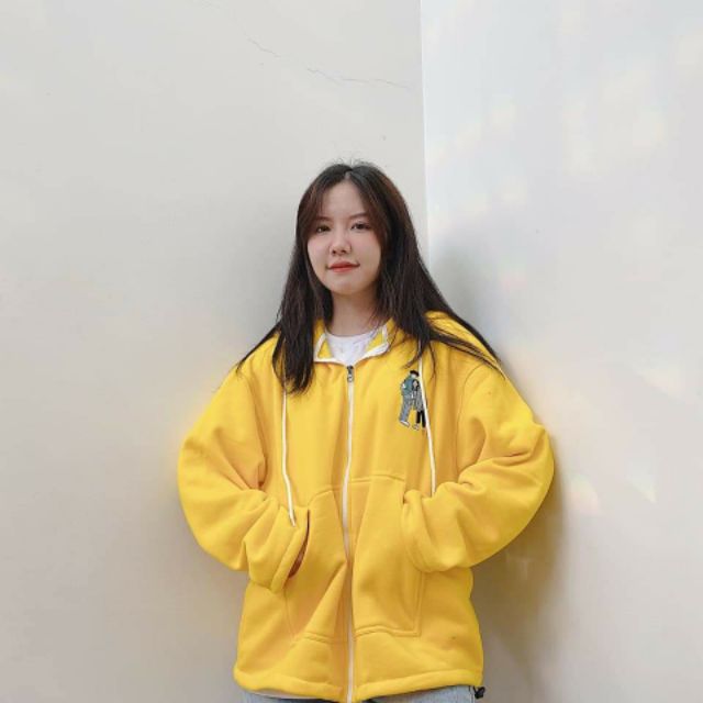 Áo Khoác Hoodie thêu LOVE unisex (Ảnh thật)