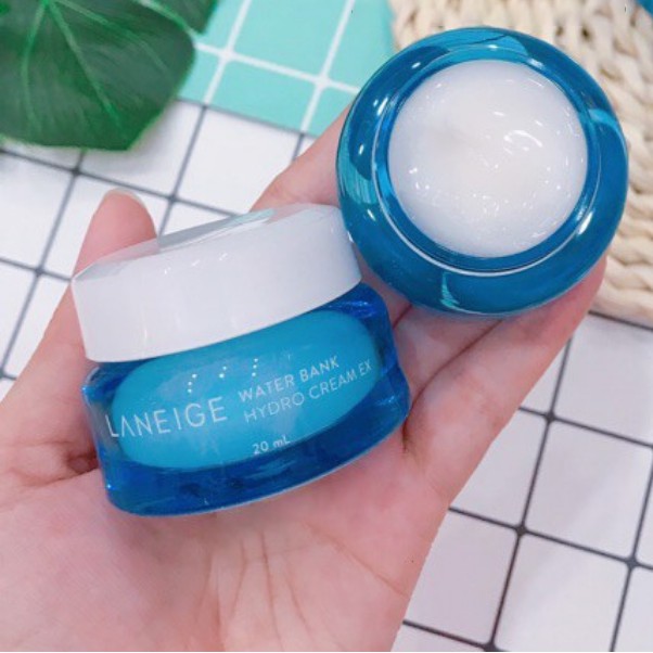Kem Dưỡng Cấp Ẩm Chuyên Sâu Cho Da Dầu LANEIGE Water Bank Hydro Cream EX 20ml