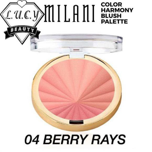 Hàng Italia- Phấn Má Hồng Milani Color Harmony Blush Palette 8.5g Chuẩn Auth 100%