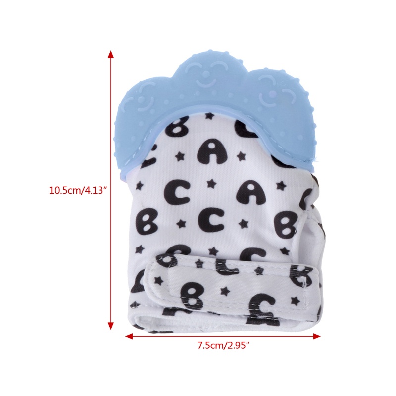 Găng Tay Silicone Quấn Ngón Chân Có Âm Thanh Dành Cho Bé Sơ Sinh Mọc Răng