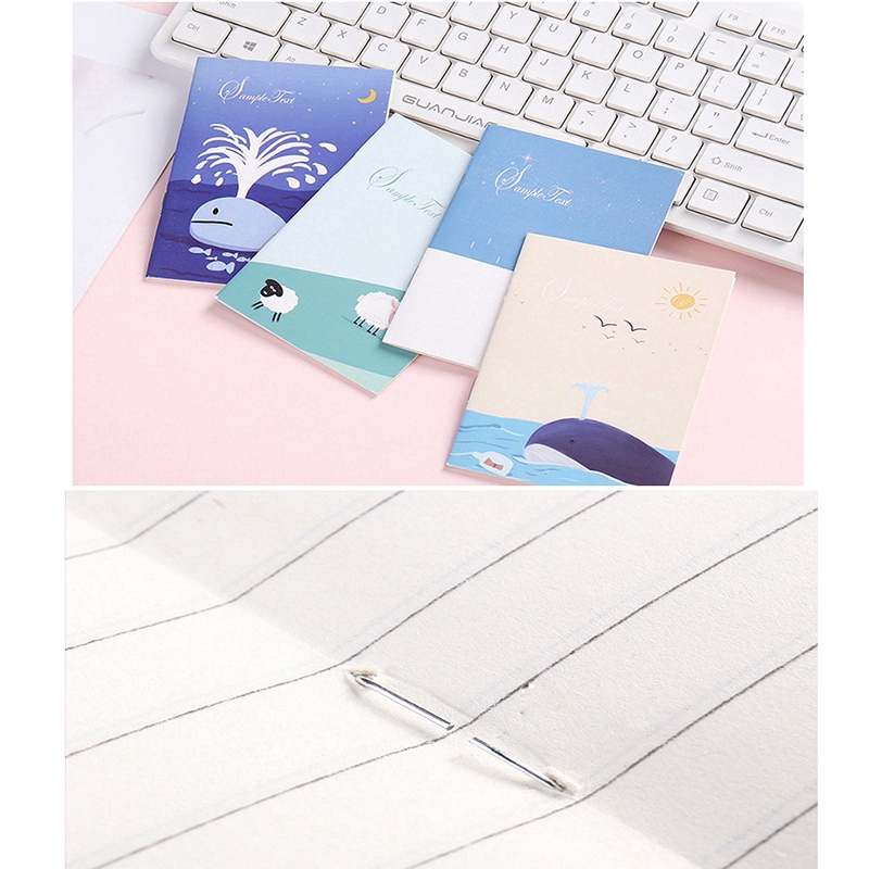 Random Style Mini Cartoon Note Book Cute Notepad Pocket Note Book Stationery