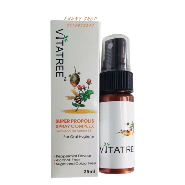XỊT KEO ONG VITATREE  ( Úc )