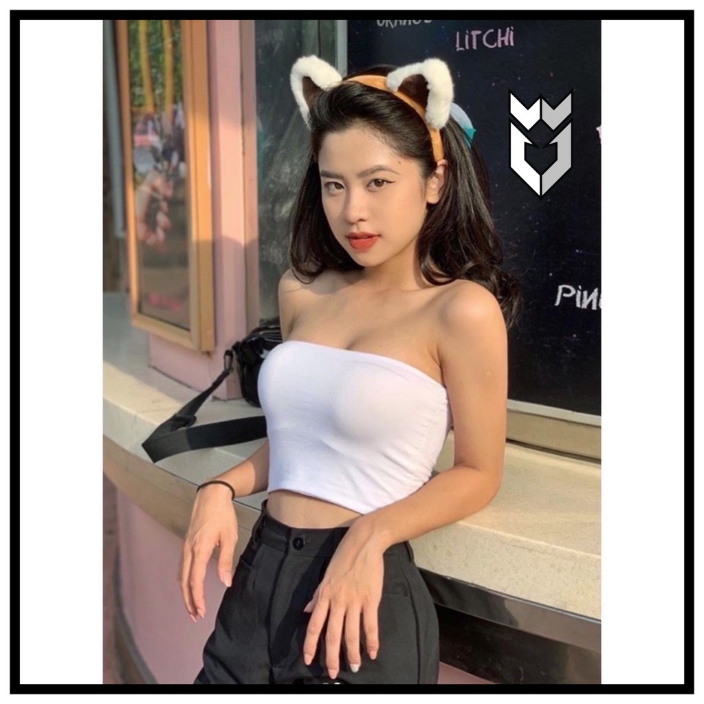 Áo croptop quây ngực siêu đẹp  - GW SHOP