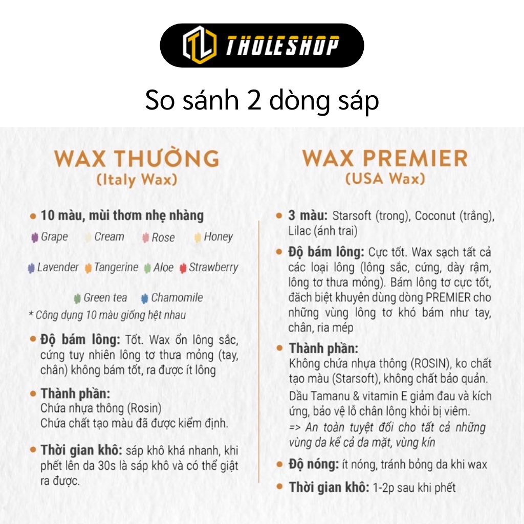 Sáp Màu Wax Lông Cao Cấp Siêu Bám Dính Không Đau Tặng Que Gạt Triệt Lông - Sáp Hard Beans Nhập Khẩu Túi Zip 100g 1021