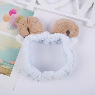 BĐ13 Băng đô make up băng đô rửa mặt cừu
