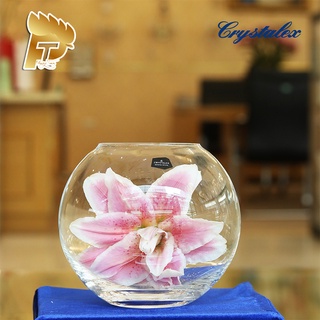 Bình hoa pha lê tiệp nhập khẩu chính hãng cao 17,5 cm
