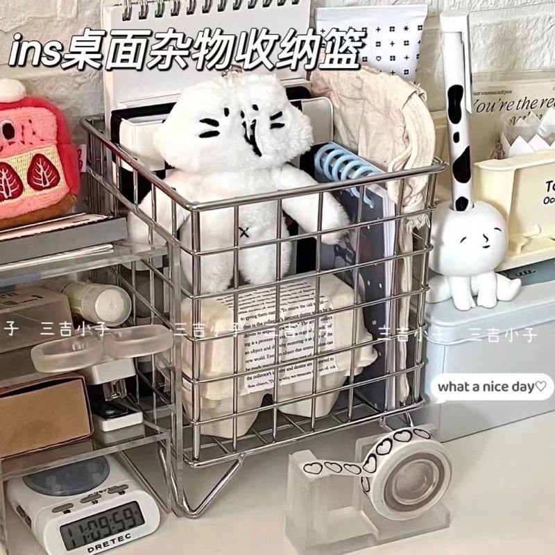 Giỏ lưới đựng đồ để bàn