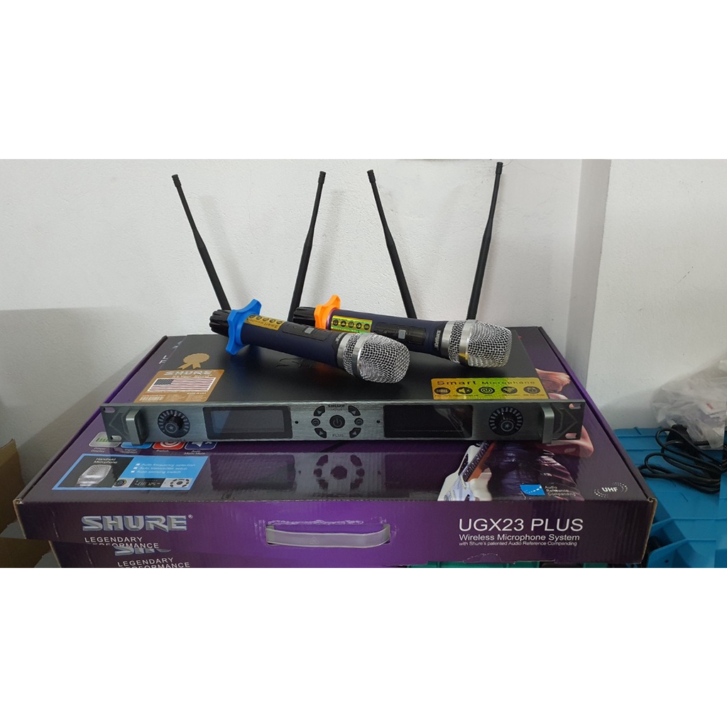 MICRO không dây SHUREugx23,micro shure cao cấp chuyên dùng trong sự kiện sân khấu lớn tự ngắt sau 5 giây
