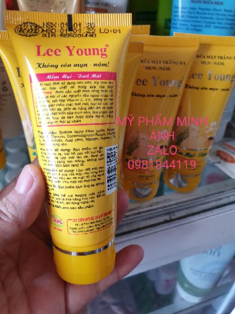 Sữa rửa mặt lee young 50g