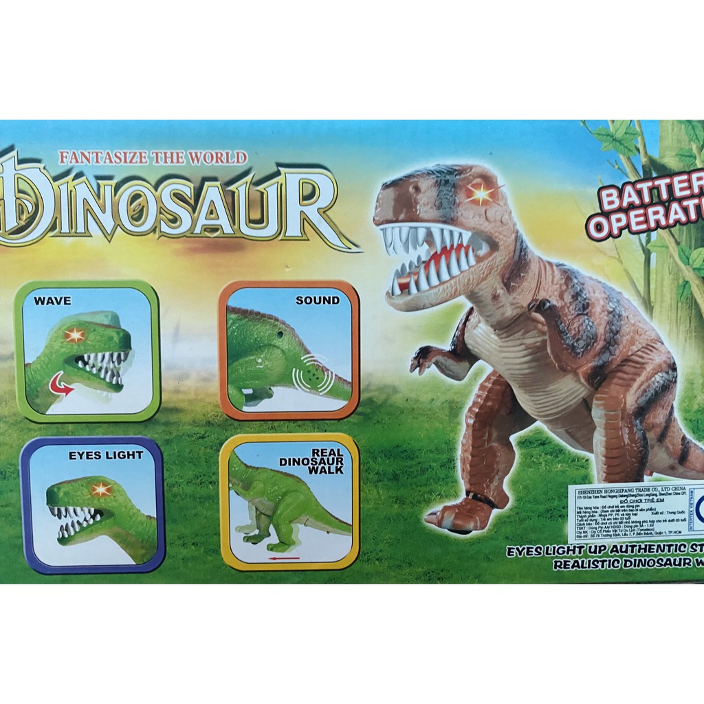 Tưởng tượng thế giới khủng long acrocanthosaurus