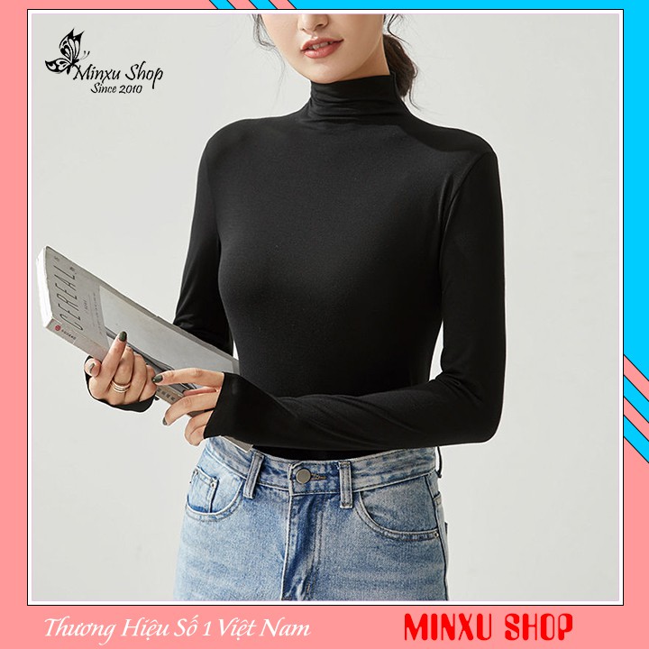 Áo Len Nữ Đồ Len, Áo Giữ Nhiệt Mùa Đông Dáng Hàn Quốc Dễ Thương, Vải Mềm Mịn - Co Giãn Thoải Mái, Dễ Kết Hợp Quần Áó